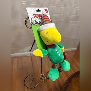 Peanuts New GMason Woodstock Pet Toy Christmas Theme Crunchy Squeaker  12”